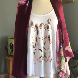 NWT Adorable Yes Way Rose tank. Multiple Sizes.